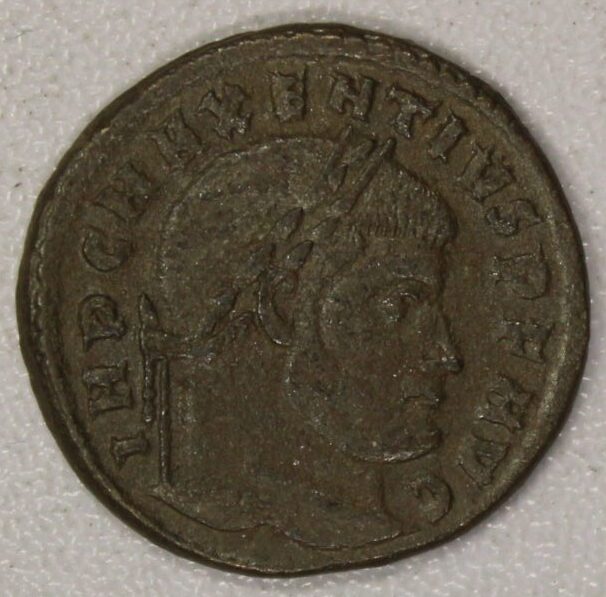 AUCTION- 306-312 AD Roman Coin Maxentius Bronze Follis