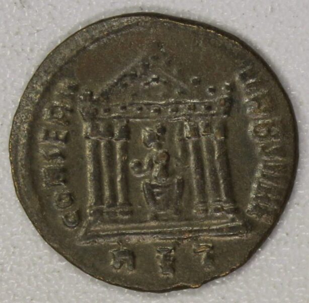 AUCTION- 306-312 AD Roman Coin Maxentius Bronze Follis - Image 2