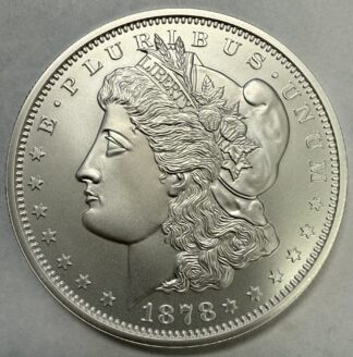 2023 "1878 CC Morgan Dollar" Fiji .999 Troy oz Silver