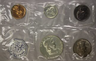 AUCTION-   1961 Proof Set Has Issues Quarter is Toned, Cellophane is Breaking Down