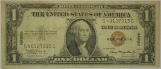 AUCTION-   1935-A One Dollar Silver Certificate HAWAII Overprint Circulated