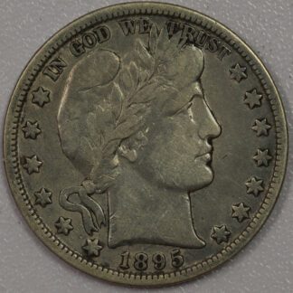 1895 O Barber Half Dollar VF