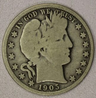 1905-O Barber Half Dollar Good