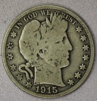 1915 Barber Half Dollar Good