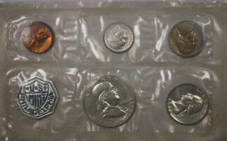 Auction - 1962 Proof Set No Envelope And Coins Have Toning