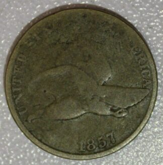 1857 Flying Eagle Cent AG to Good