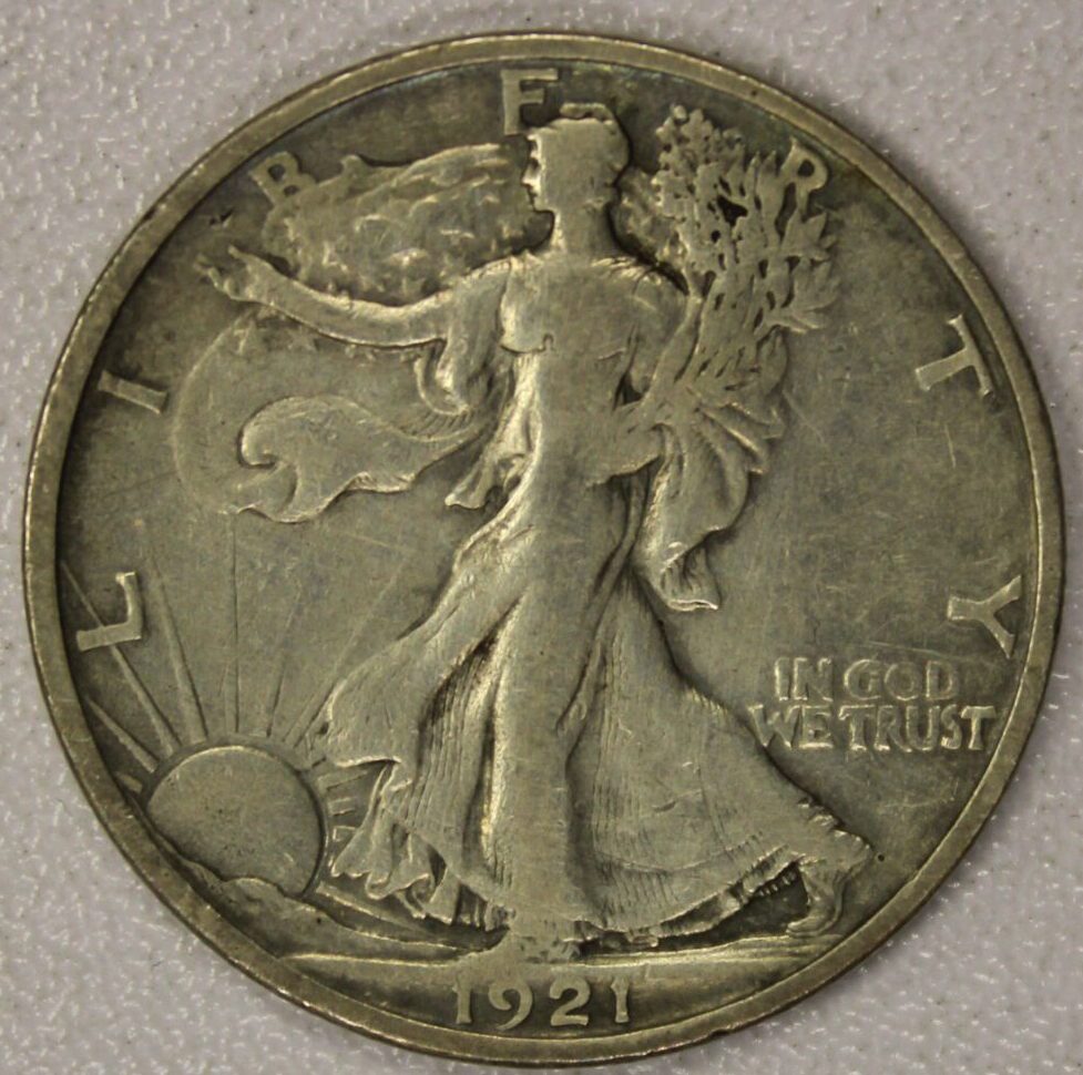 1921-S Walking Liberty Half Dollar Fine – Portsmouth Coin