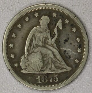 1875-S Twenty Cent Piece Good