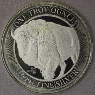 AUCTION-   2020 Govmint One Troy Ounce .999 Silver Round