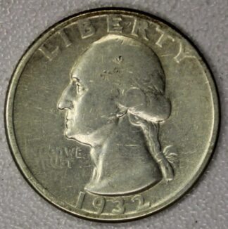1932-D Washington Quarter Very Good Cleaned