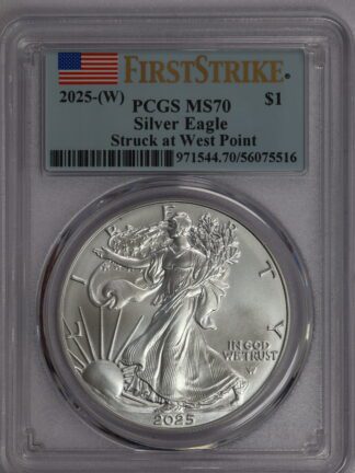 2025 (W) Silver Eagle Mark MS70 PCGS