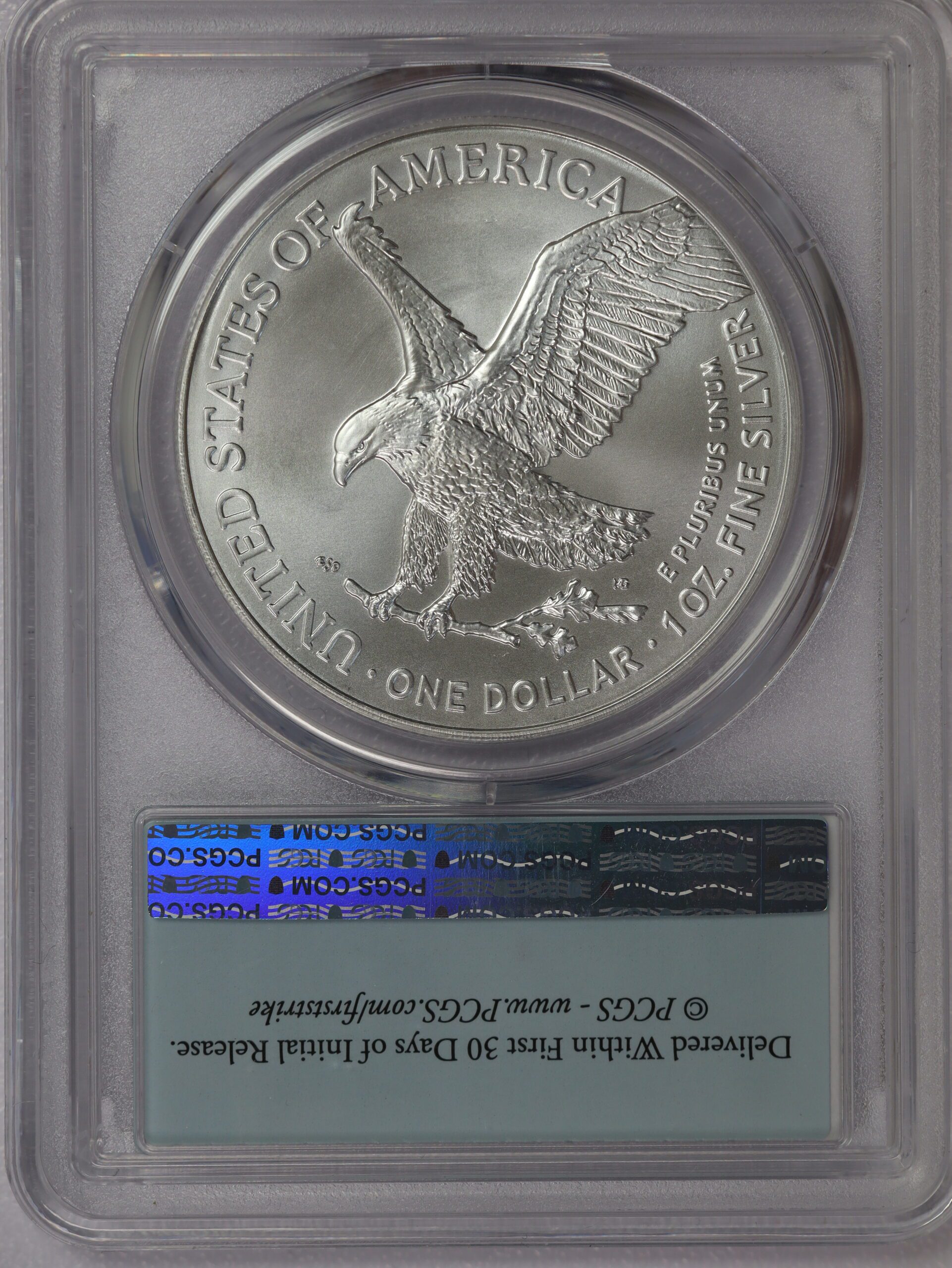 2025 (W) Silver Eagle Mark MS70 PCGS - Image 2
