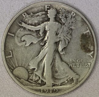 1919-S Walking Liberty Half Dollar Very Good