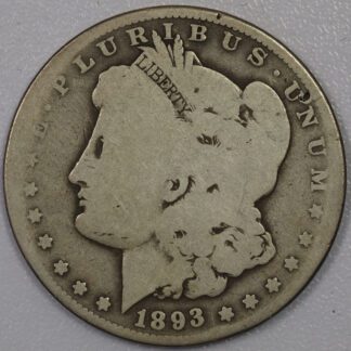 1893 O Morgan Dollar AG3