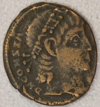 AUCTION- 337-350AD Constans I Reduced Follis Ancient Roman Coin