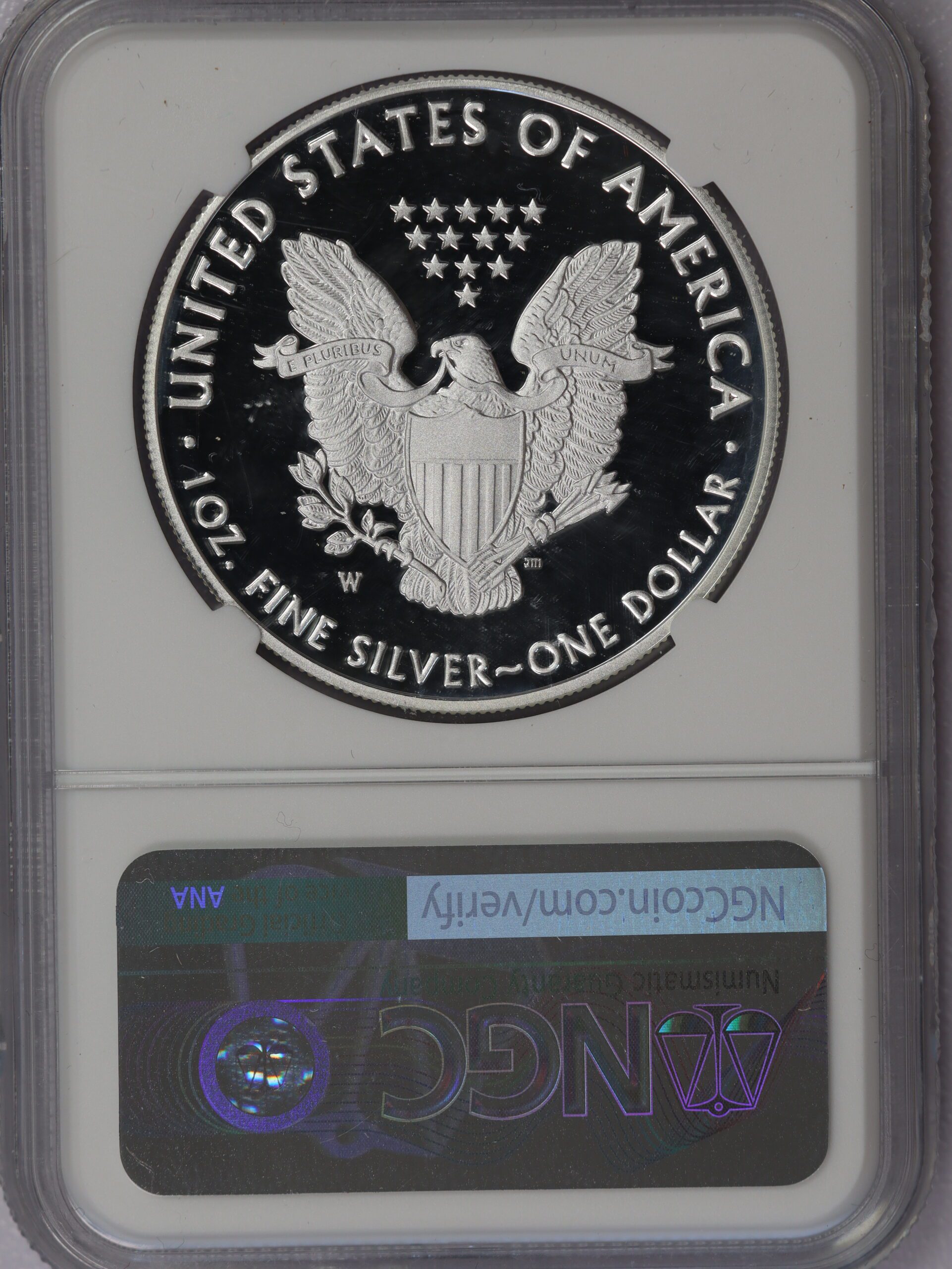 2020 W V75 Privy Silver Eagle NGC PF70 UB - Image 3