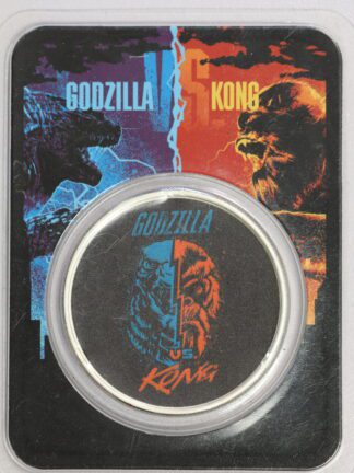 2021 King Kong Godzilla NIUE 1 oz Silver .999