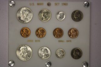 1950 P D UNC Mint Set With Small/Large Cent Examples