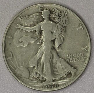 1938-D Walking Liberty Half Dollar Very Good to Fine