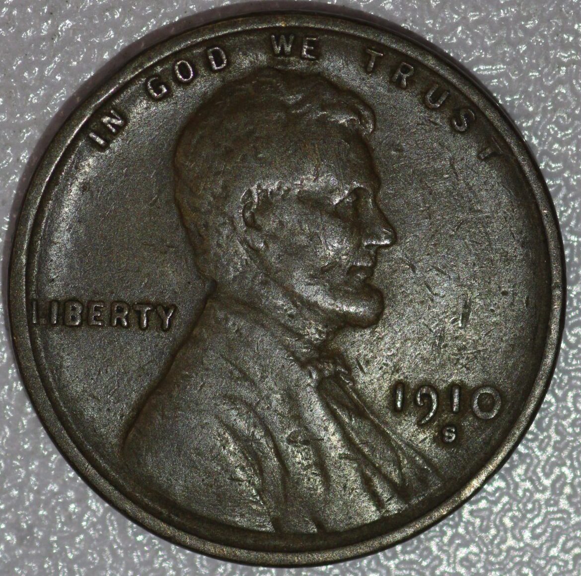 1910-S Lincoln Cent Very Fine
