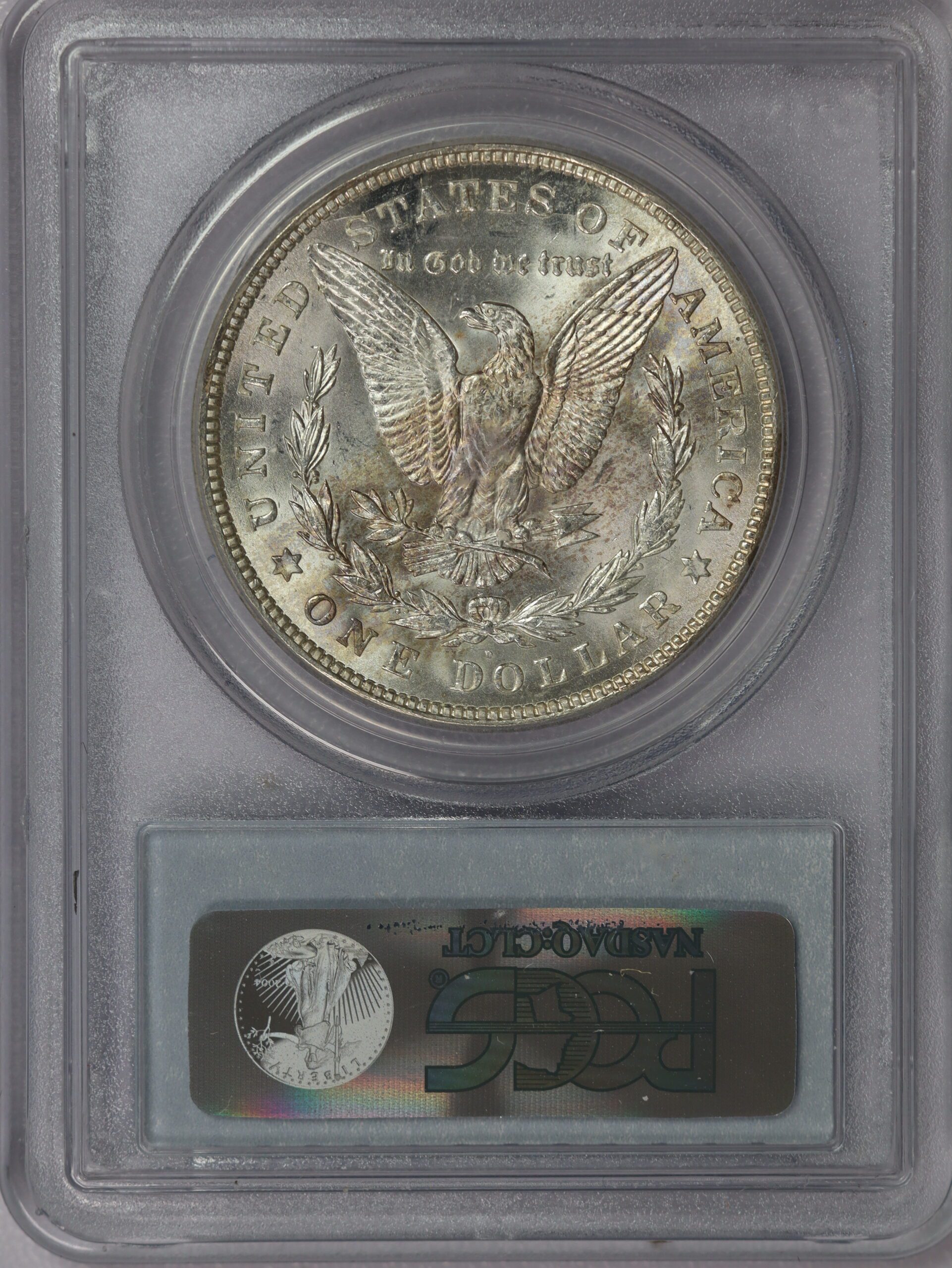 1921 D Morgan Dollar PCGS MS65 - Image 2