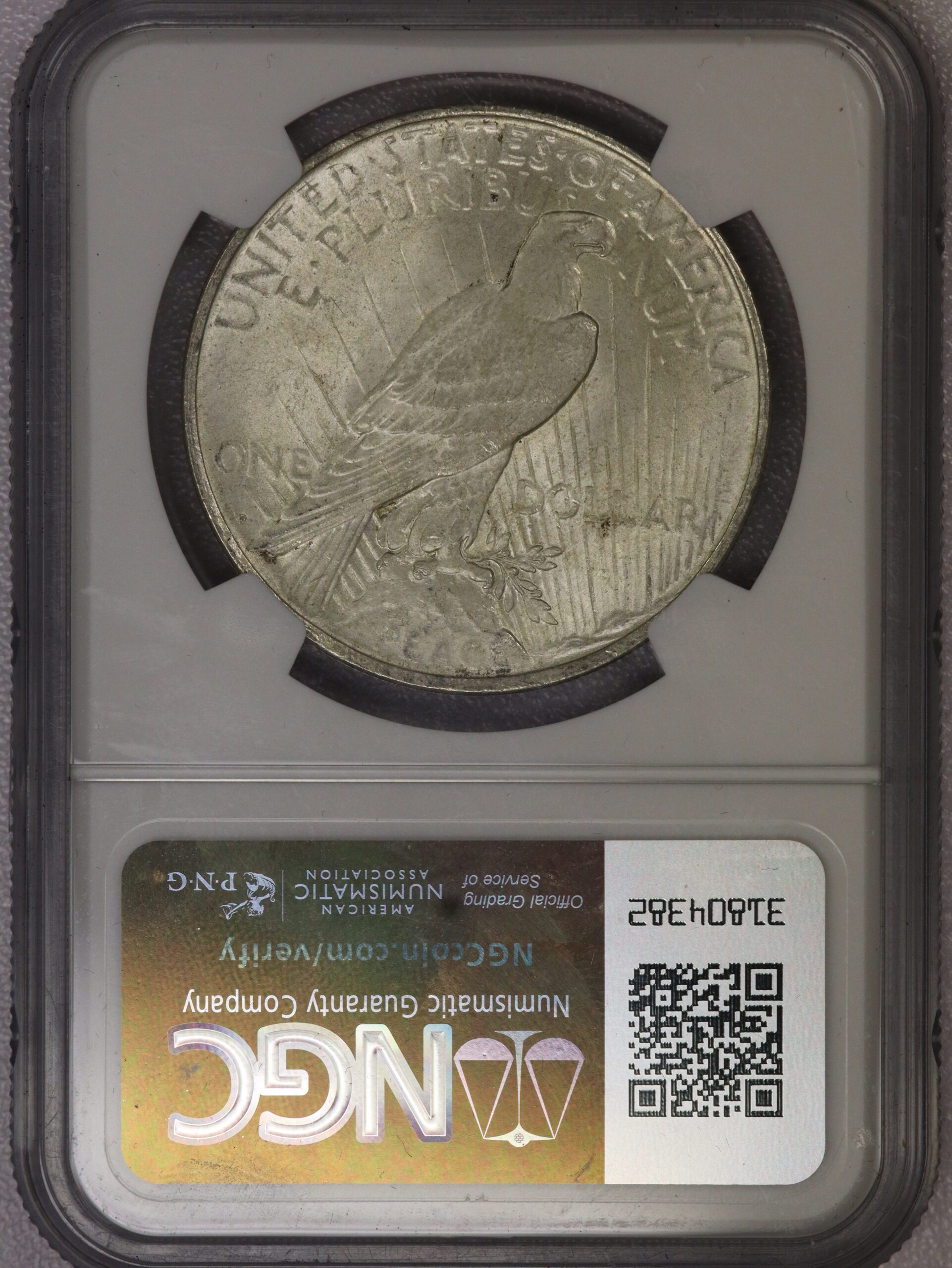 1923 D Peace Dollar NGC MS63 - Image 2