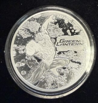 2023 Green Lantern $5 Samoa 250 Minted 1 Oz Silver