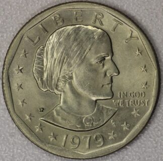 AUCTION-   1979-P Wide Rim Susan B Anthony Dollar