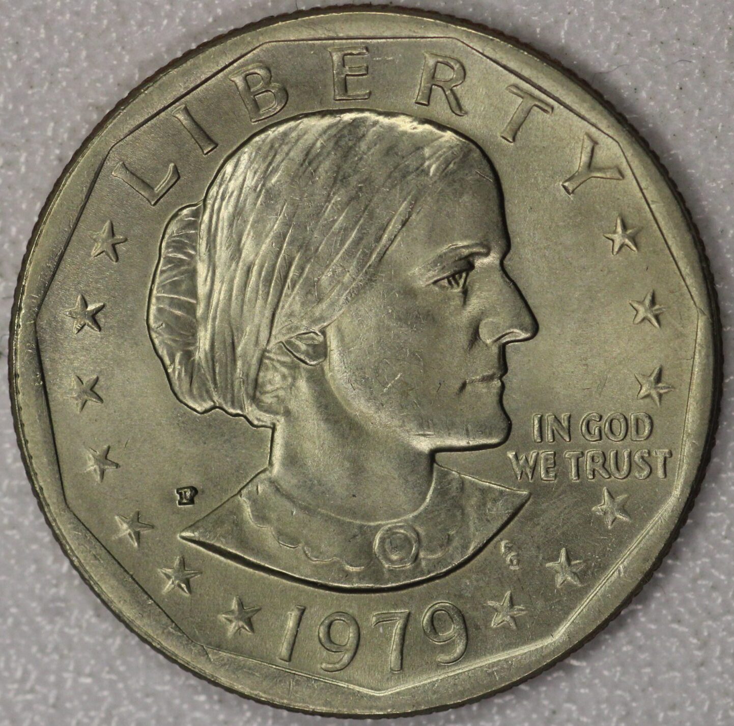 AUCTION- 1979-P Wide Rim Susan B Anthony Dollar
