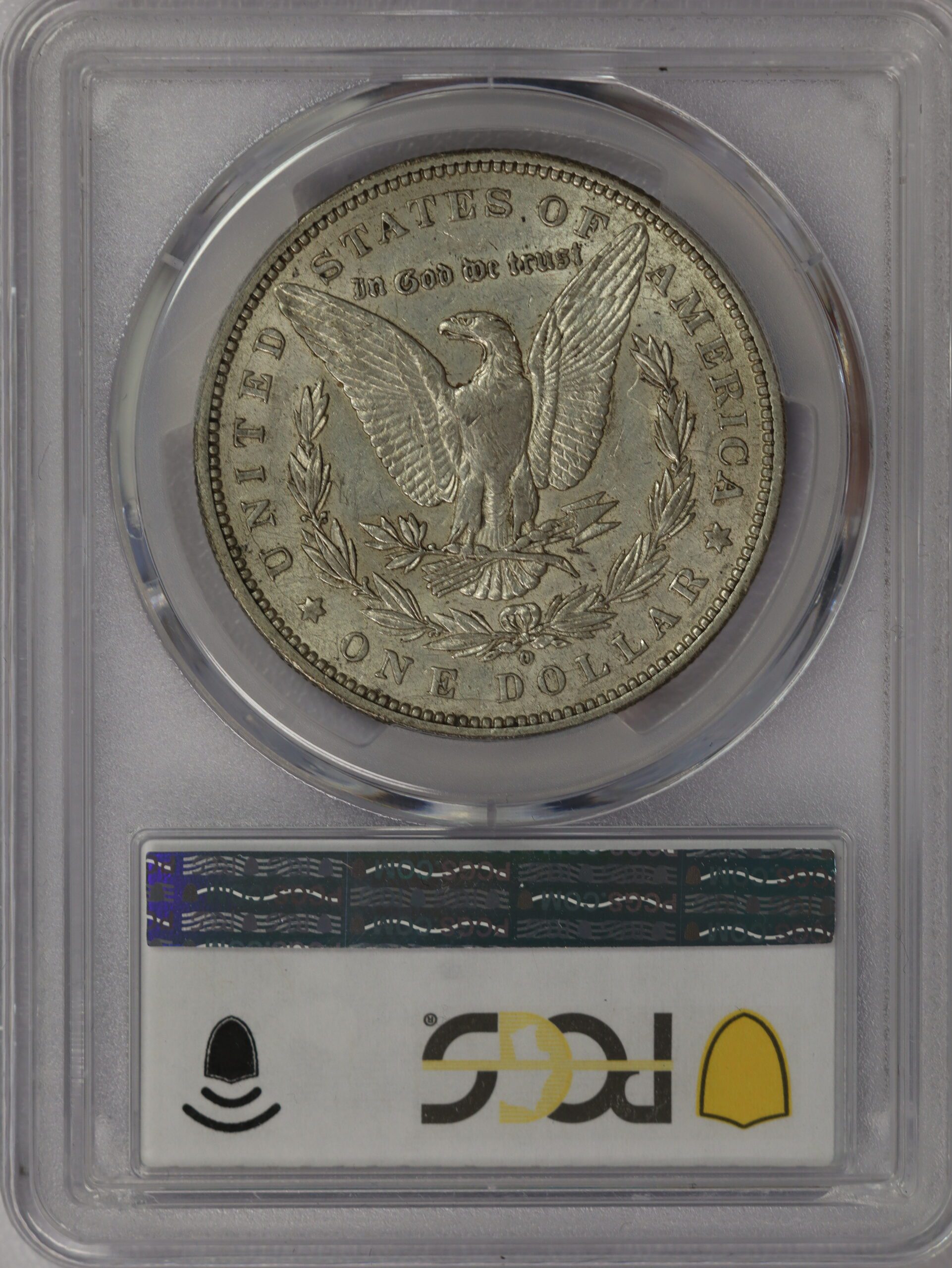 1896 O Morgan Dollar AU50 PCGS - Image 2