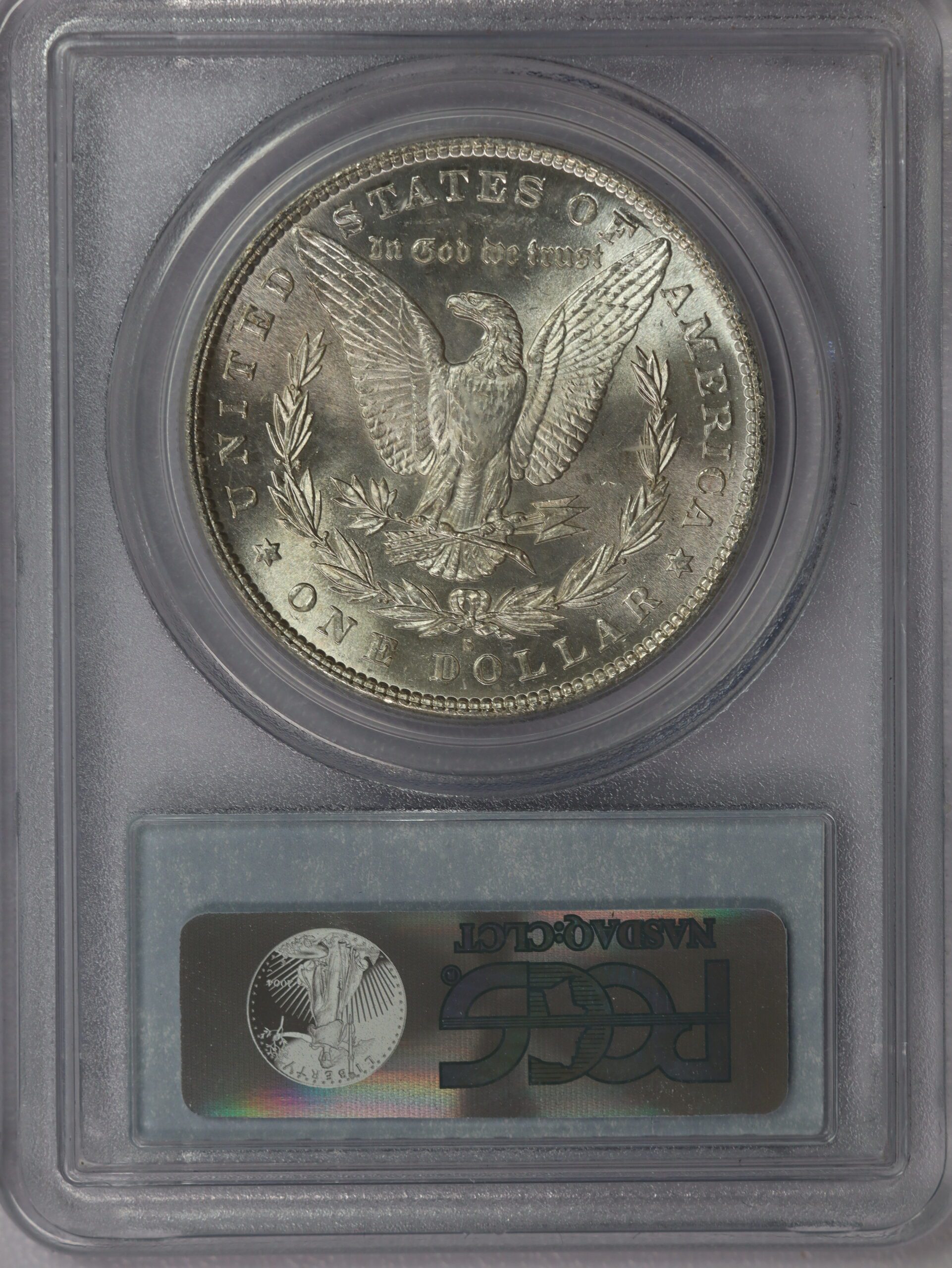 Auction - 1881 S Morgan Dollar MS62 PCGS - Image 2