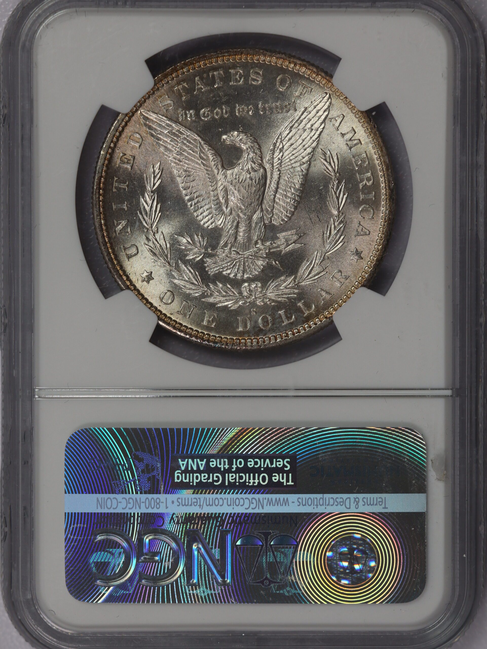 1880 S Morgan Dollar MS63 NGC CAC - Image 2