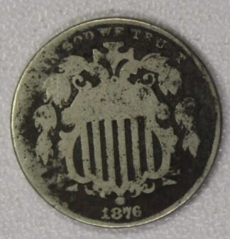 AUCTION-   1876 Shield Nickel Environmental Issues