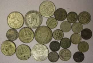 1898-1966 Sweden & Finland Silver Coins 2.35 Troy Ounces