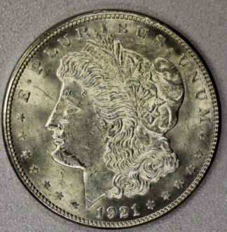 AUCTION-   1921-S Morgan Silver Dollar Uncirculated