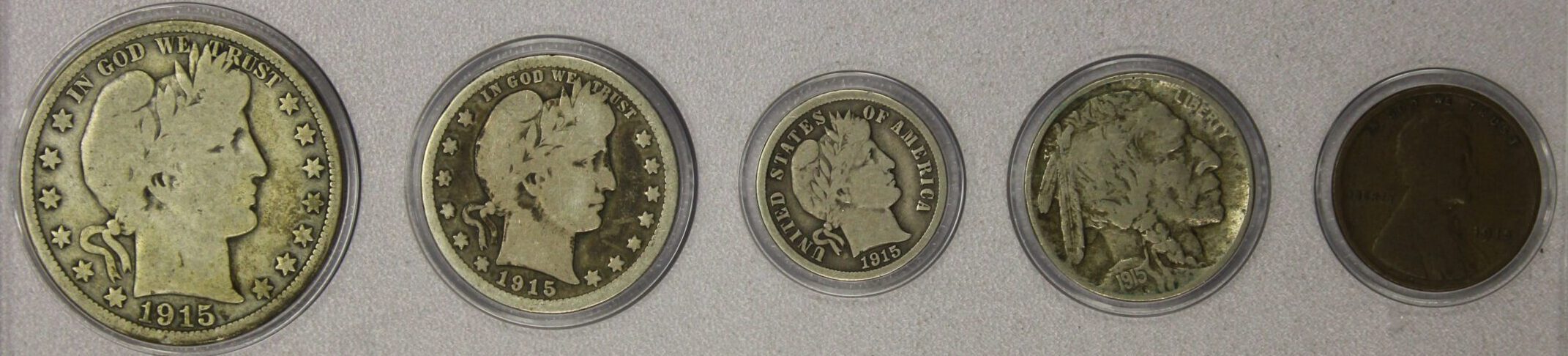 1915 Year Set Circulated