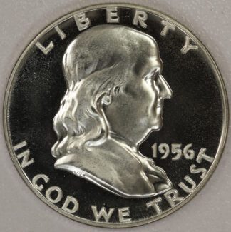 Auction -  1956 Franklin Half Dollar Proof Type 1