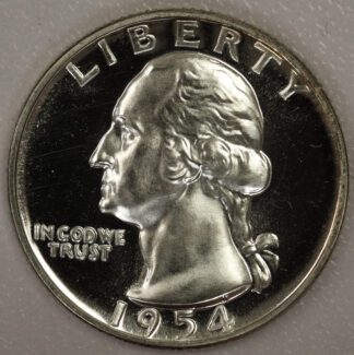 Auction - 1954 Washington Quarter Proof