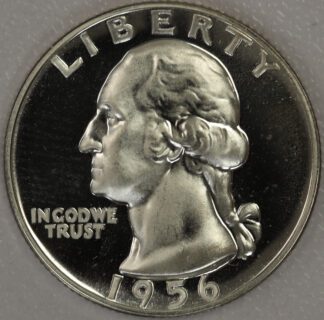 Auction -  1956 Washington Quarter Proof