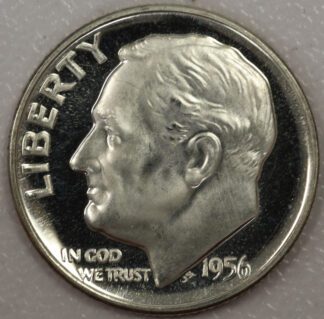 Auction - 1956 Roosevelt Dime Proof