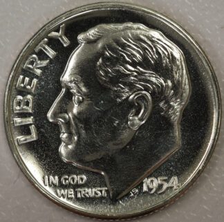 Auction - 1954 Roosevelt Dime Proof