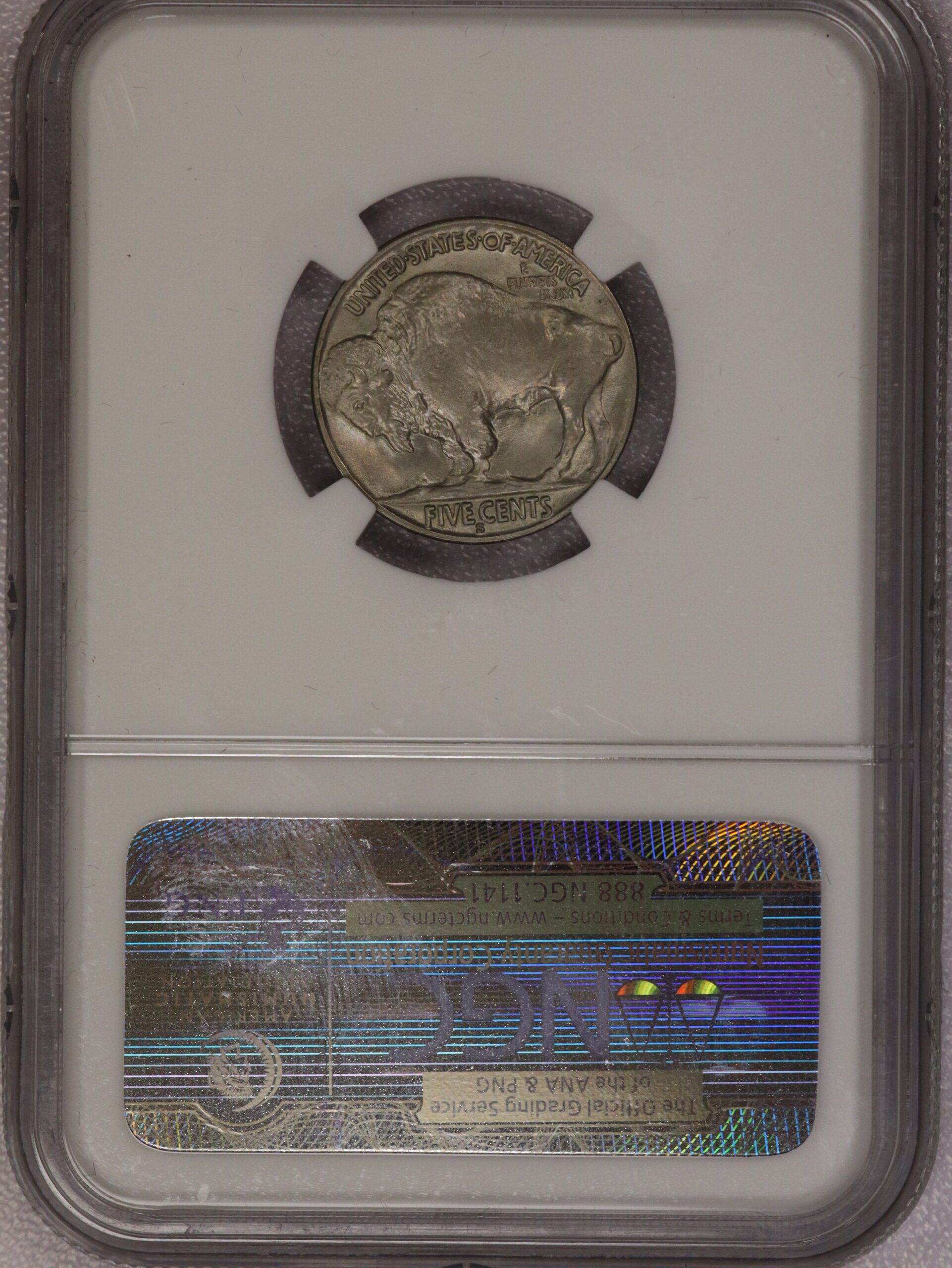 1930 S Buffalo Nickel MS65 NGC - Image 2