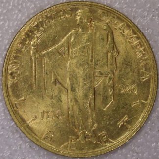 1926 $2.50 Sesquicentennial Gold Commemorative