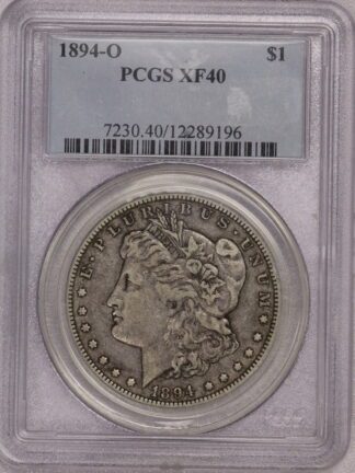 1894 O Morgan Dollar XF40 PCGS
