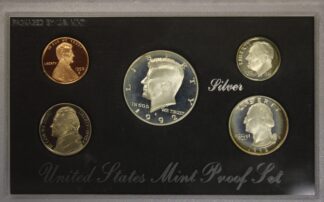 AUCTION-   1992 US Mint Silver Proof Set Toned & Hazy