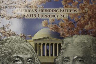 AUCTION-   2015 America's Founding Fathers Currency Set
