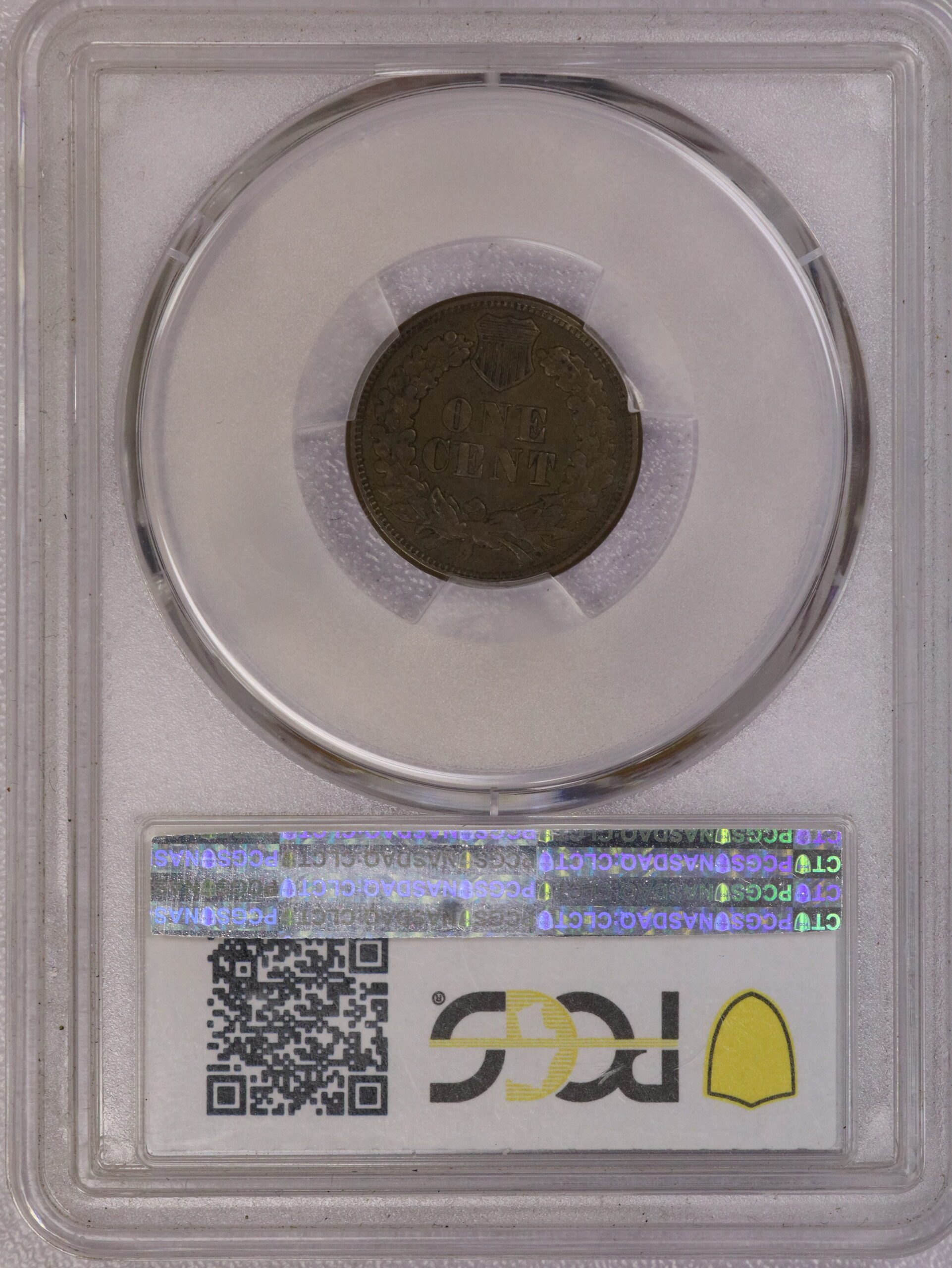 1877 Indian Head Cent - PCGS VF35 Key Date - Image 2