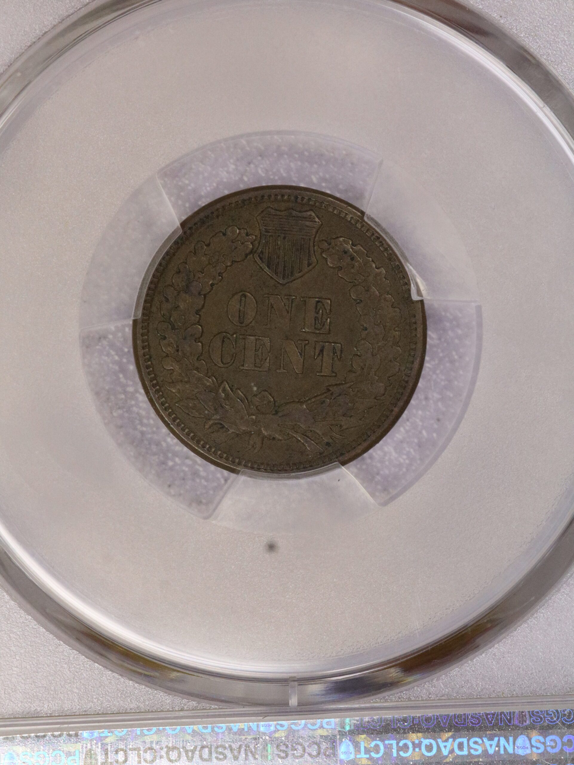 1877 Indian Head Cent - PCGS VF35 Key Date - Image 6