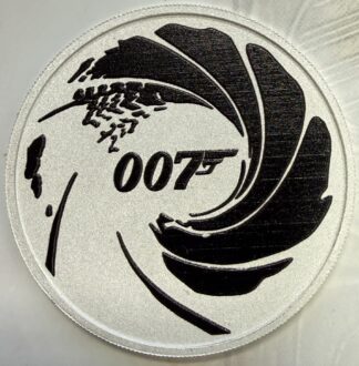 Auction - 2022 Dollar Tuvalu 007 .999 1 oz