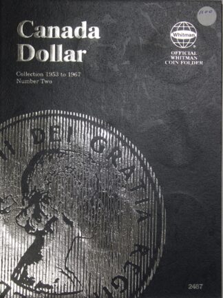 1953-1967 Canada Silver Dollars 21 Different Coins in a Whitman Folder